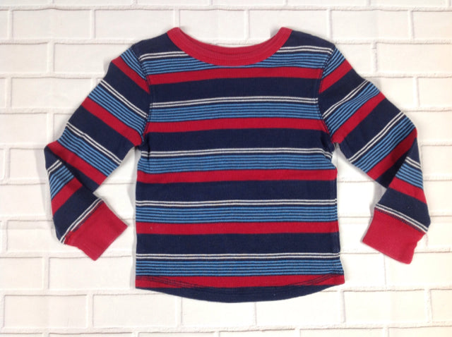 JUMPING BEANS Blue & Red Top