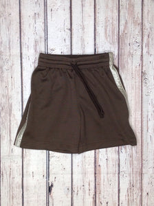 JUMPING BEANS Brown & Tan Stripe Shorts