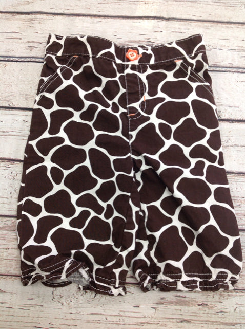 JUMPING BEANS Brown & White Capris