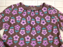 JUMPING BEANS Brown Print Top