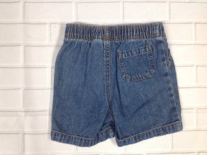JUMPING BEANS DENIM & BROWN STITCHING Shorts
