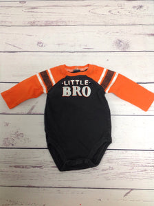 JUMPING BEANS GRAY & ORANGE Top