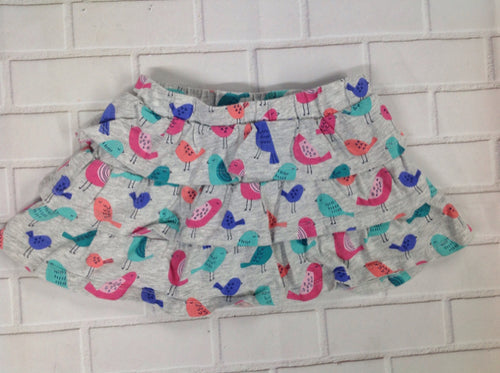 JUMPING BEANS Gray & Baby Blue Skirt