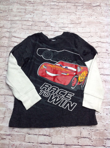 JUMPING BEANS Gray Cars Top