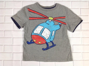 JUMPING BEANS Gray Helicopter Top