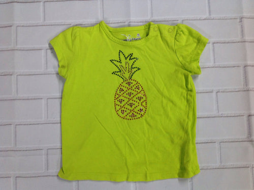 JUMPING BEANS Green Print Top