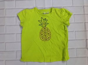 JUMPING BEANS Green Print Top