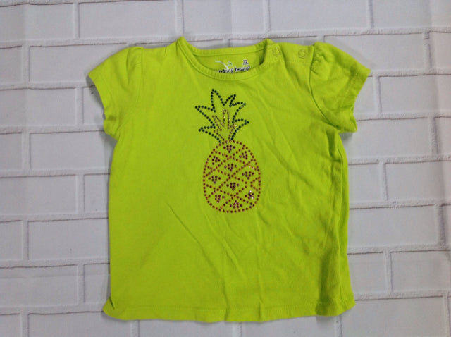 JUMPING BEANS Green Print Top