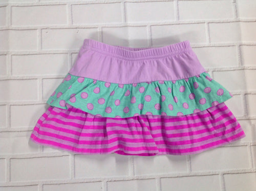 JUMPING BEANS LAVENDER & GREEN Skort