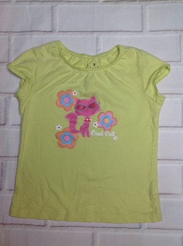 JUMPING BEANS LIGHT GREEN PRINT Top