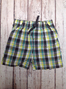 JUMPING BEANS Lime & Gray Shorts