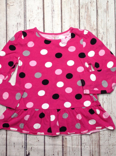 JUMPING BEANS PINK & BLACK Top