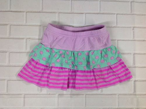 JUMPING BEANS Purple Print Skort