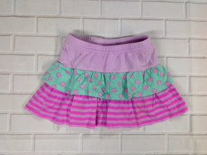 JUMPING BEANS Purple Print Skort