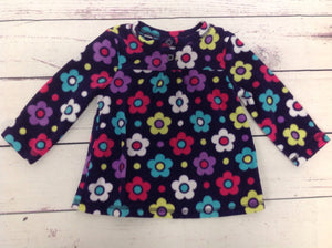 JUMPING BEANS Purple Print Top