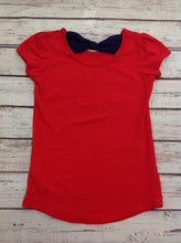 JUMPING BEANS Red & Navy Top