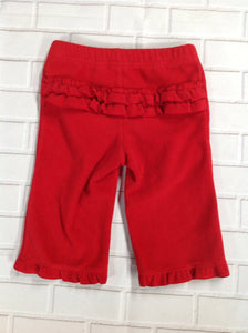 JUMPING BEANS Red Fleece Pants