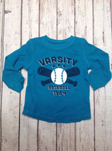 JUMPING BEANS TEAL & WHITE Top