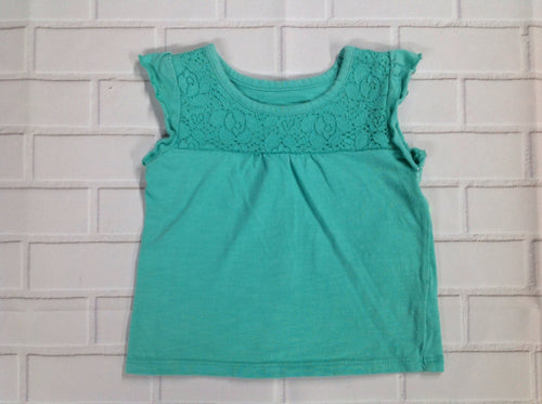 JUMPING BEANS Teal Top