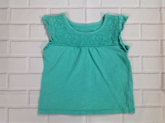 JUMPING BEANS Teal Top