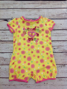 JUMPING BEANS Yellow Print One Piece