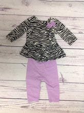 JUST ONE YOU Black Print 2 PC Outfit