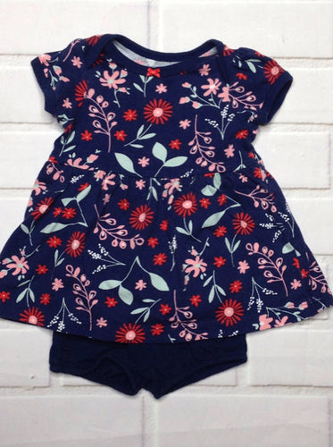 JUST ONE YOU Blue & Pink Dress