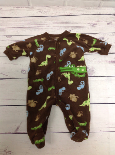 JUST ONE YOU Brown Print One Piece