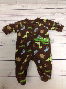 JUST ONE YOU Brown Print One Piece