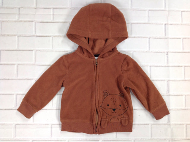 JUST ONE YOU Brown Print Top