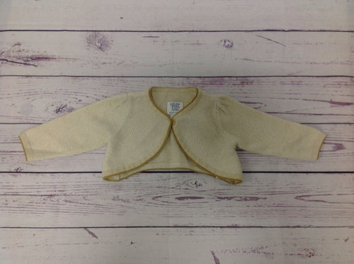 JUST ONE YOU Cream & Gold Sweater