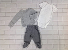 JUST ONE YOU GRAY & WHITE 3 PC Outfit