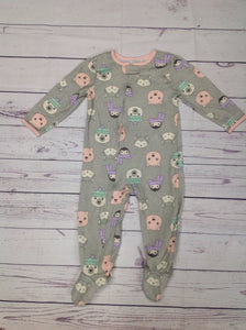 JUST ONE YOU GRAY PRINT Animals Sleepwear