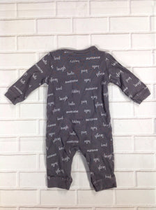 JUST ONE YOU GRAY PRINT One Piece