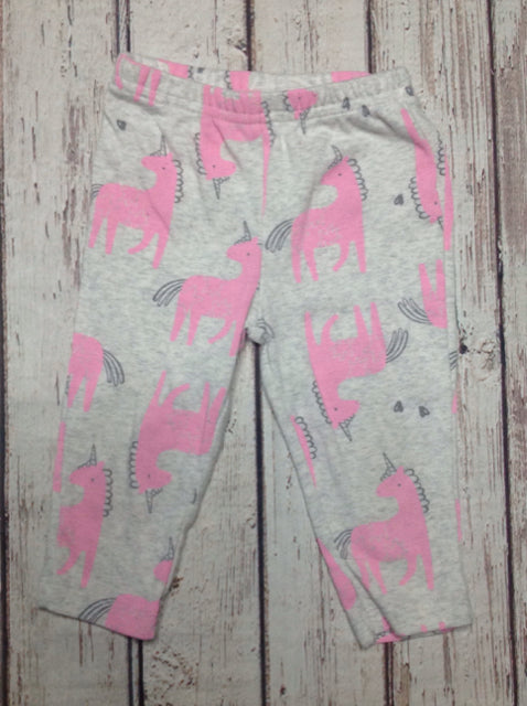JUST ONE YOU Gray & Pink Pants
