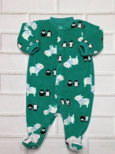 JUST ONE YOU Green & White Shortalls