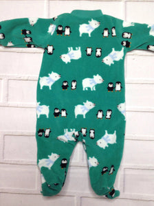 JUST ONE YOU Green & White Shortalls