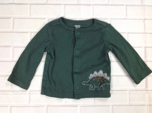 JUST ONE YOU Green Print Top