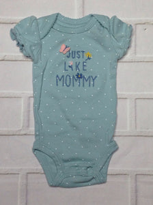 JUST ONE YOU Light Blue Onesie