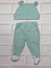 JUST ONE YOU OFF-WHITE & GREEN 2 PC Outfit