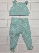 JUST ONE YOU OFF-WHITE & GREEN 2 PC Outfit