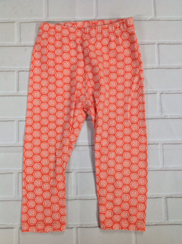 JUST ONE YOU Orange Print Leggings