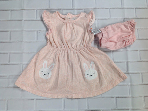 JUST ONE YOU Pink & White Dress