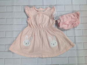 JUST ONE YOU Pink & White Dress