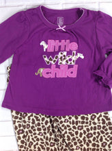 JUST ONE YOU Purple & Tan Sleepwear