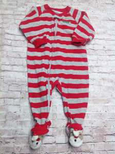 JUST ONE YOU RED & GRAY PAJAMAS
