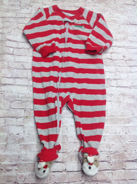 JUST ONE YOU RED & GRAY PAJAMAS