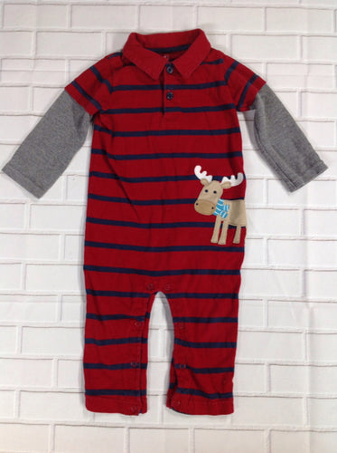 JUST ONE YOU Red Print One Piece
