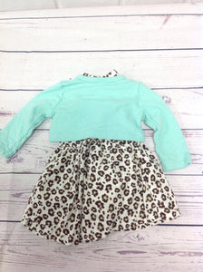 JUST ONE YOU TAN PRINT Dress