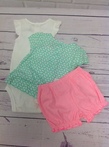 JUST ONE YOU WHITE & BLUE 3 PC Outfit
